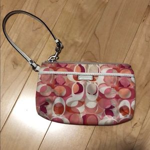 Coach wristlet